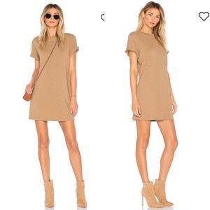 COTTON CITIZEN Tokyo Short Sleeve Mini Dress Casual Comfort Oversized Size XS